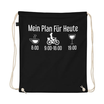 Mein Plan Für Heute 2 - Organic Turnbeutel fahrrad