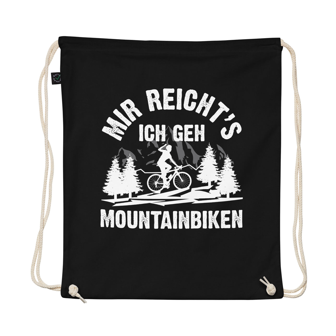 Mir Reicht'S Ich Geh Mountainbiken - Organic Turnbeutel mountainbike