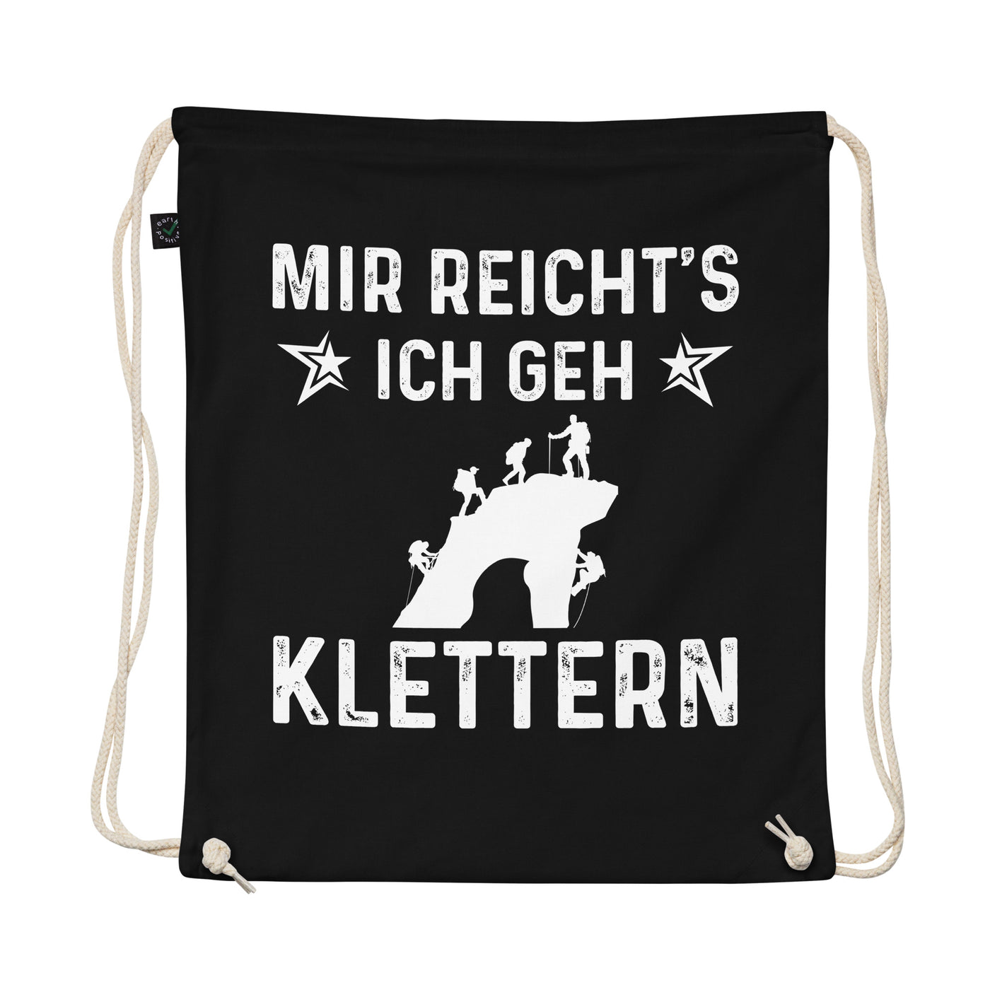 Mir Reicht'S Ich Gen Klettern - Organic Turnbeutel klettern