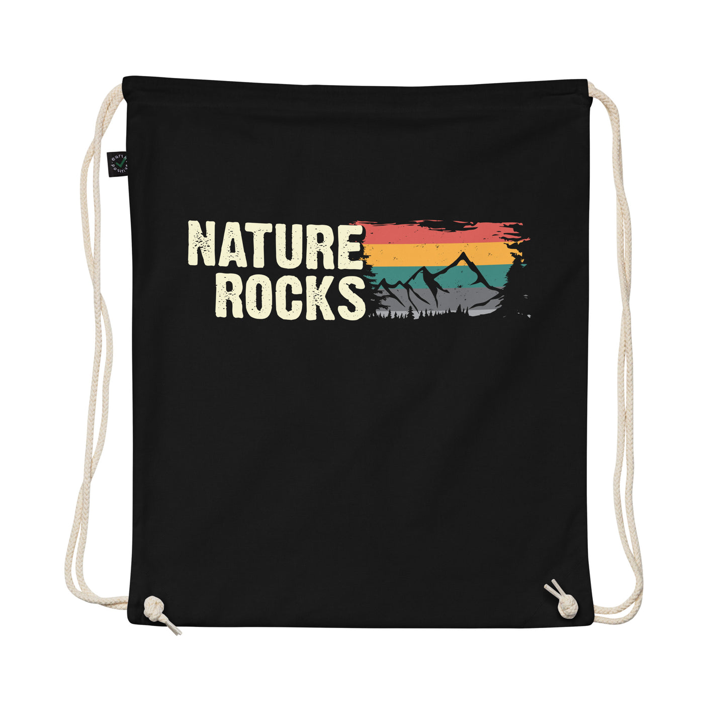 Nature Rocks - Organic Turnbeutel berge camping wandern