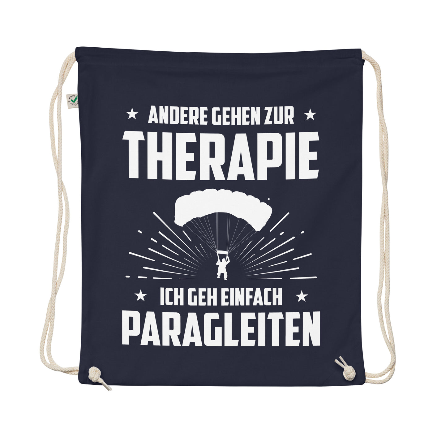 Andere Gehen Zur Therapie Ich Gen Einfach Paragleiten - Organic Turnbeutel berge