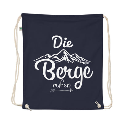 Berge Rufen - Organic Turnbeutel berge wandern