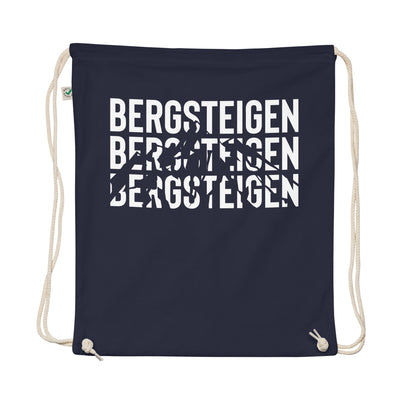 Bergsteigen - Organic Turnbeutel berge