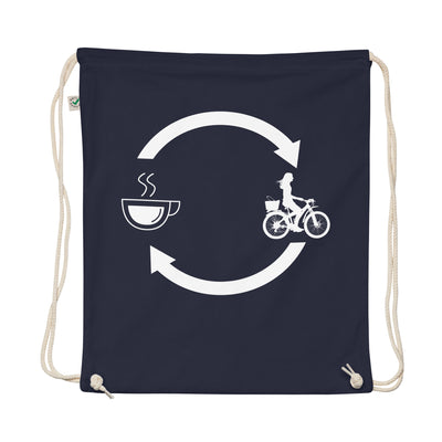 Coffee Loading Arrows And Cycling 2 - Organic Turnbeutel fahrrad