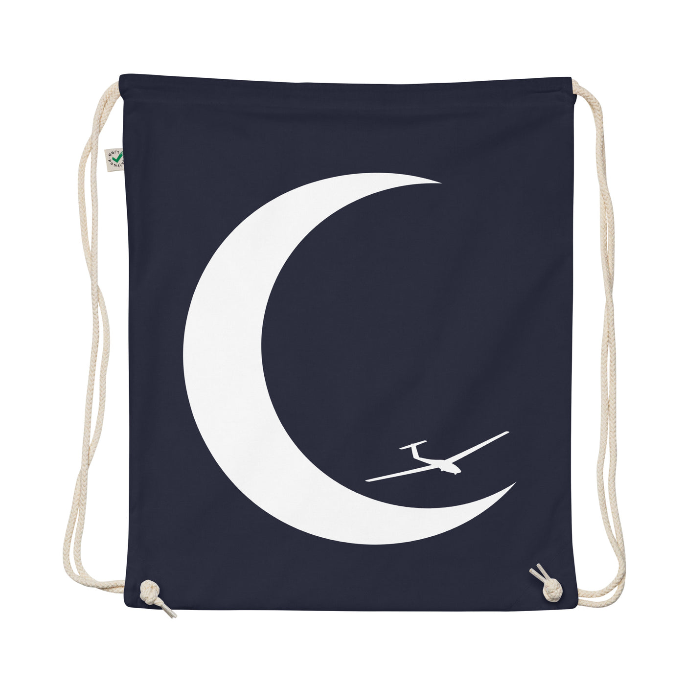 Crescent Moon - Sailplane - Organic Turnbeutel berge