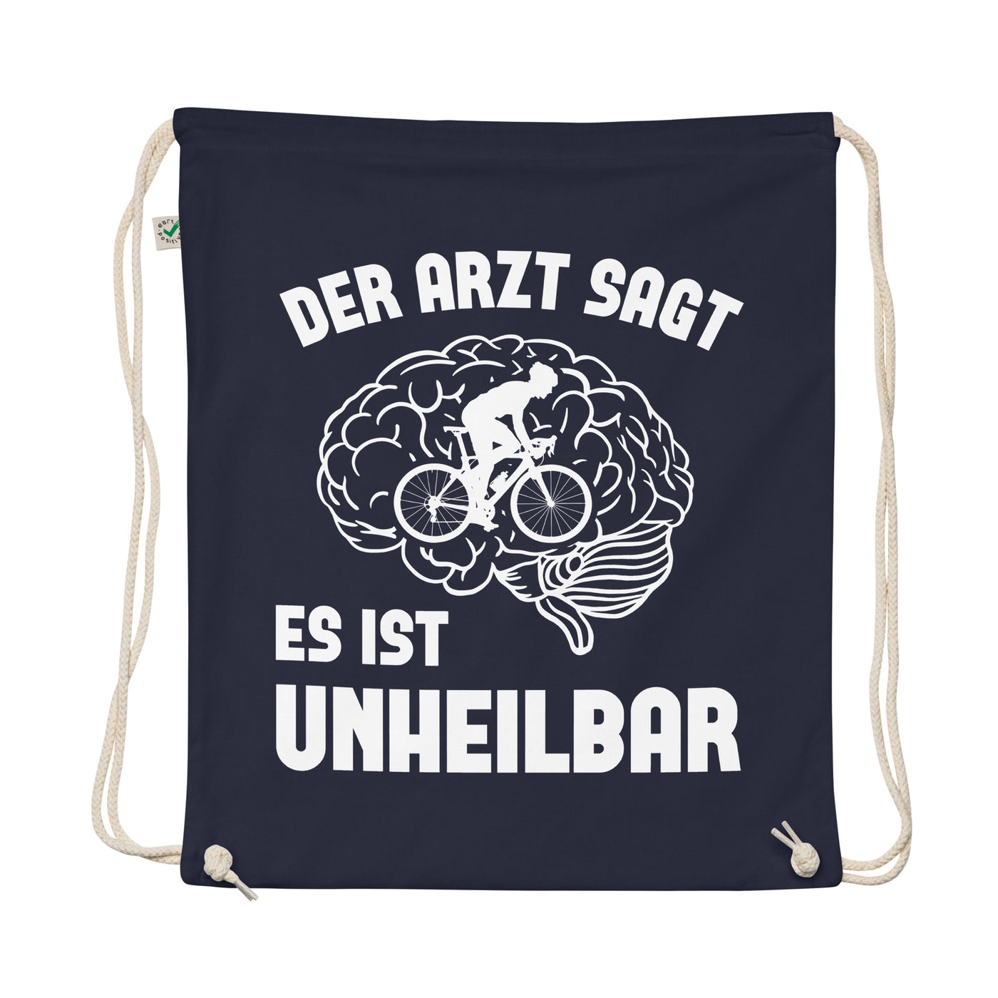 Der Arzt Sagt Es Ist Unheilbar 1 - Organic Turnbeutel fahrrad