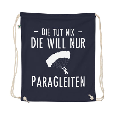 Die Tut Nix Die Will Nur Paragleiten - Organic Turnbeutel berge