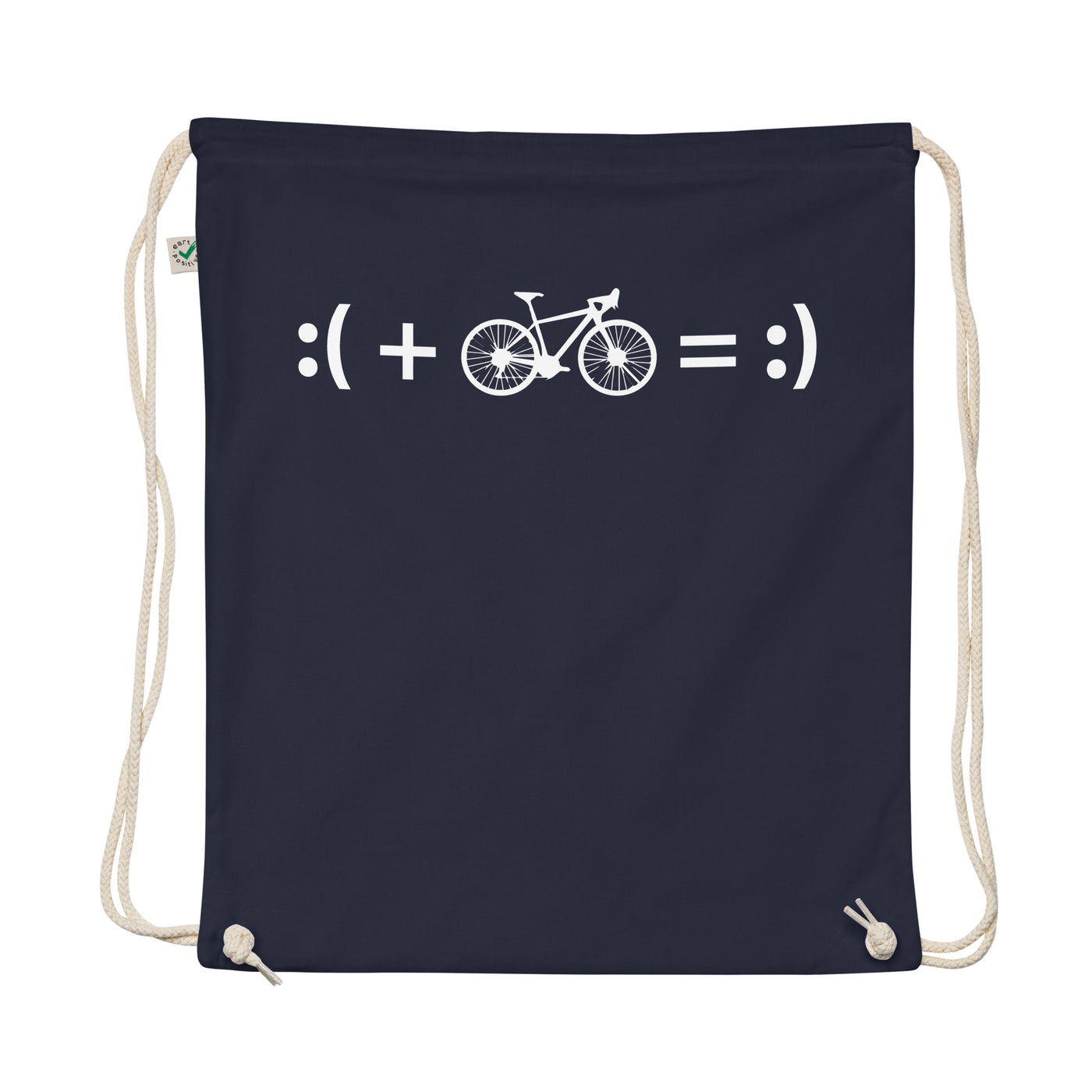 Emoji - Cycling - Organic Turnbeutel fahrrad