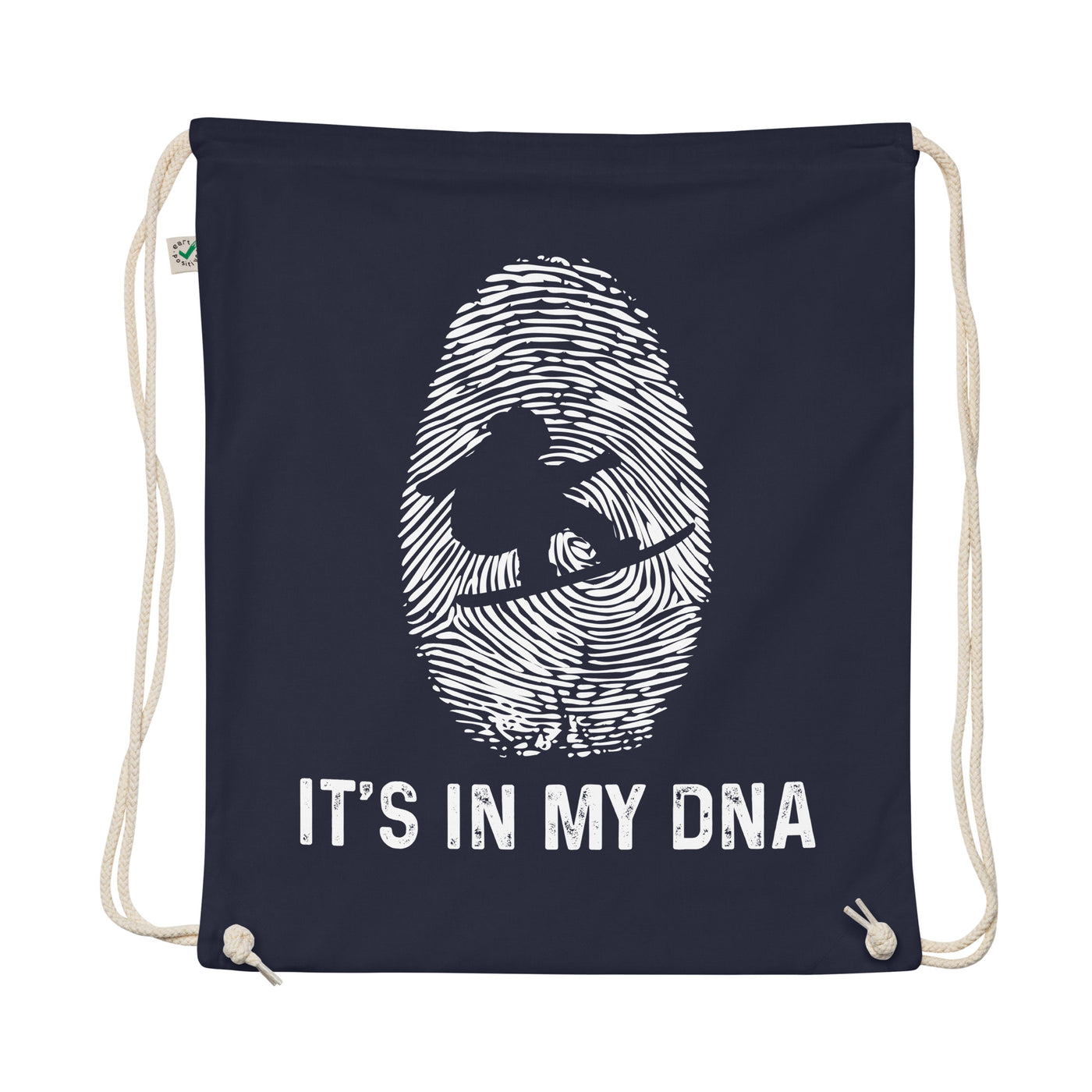 It'S In My Dna - Organic Turnbeutel snowboarden