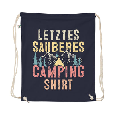 Letztes Sauberes Camping Shirt - Organic Turnbeutel camping