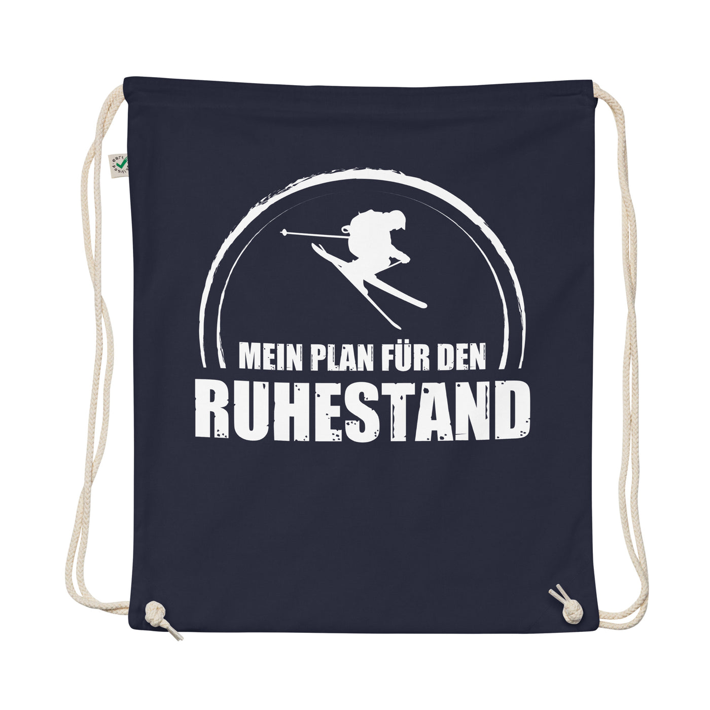 Mein Plan Fur Den Ruhestand - Organic Turnbeutel ski