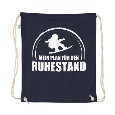 Mein Plan Fur Den Ruhestand - Organic Turnbeutel snowboarden