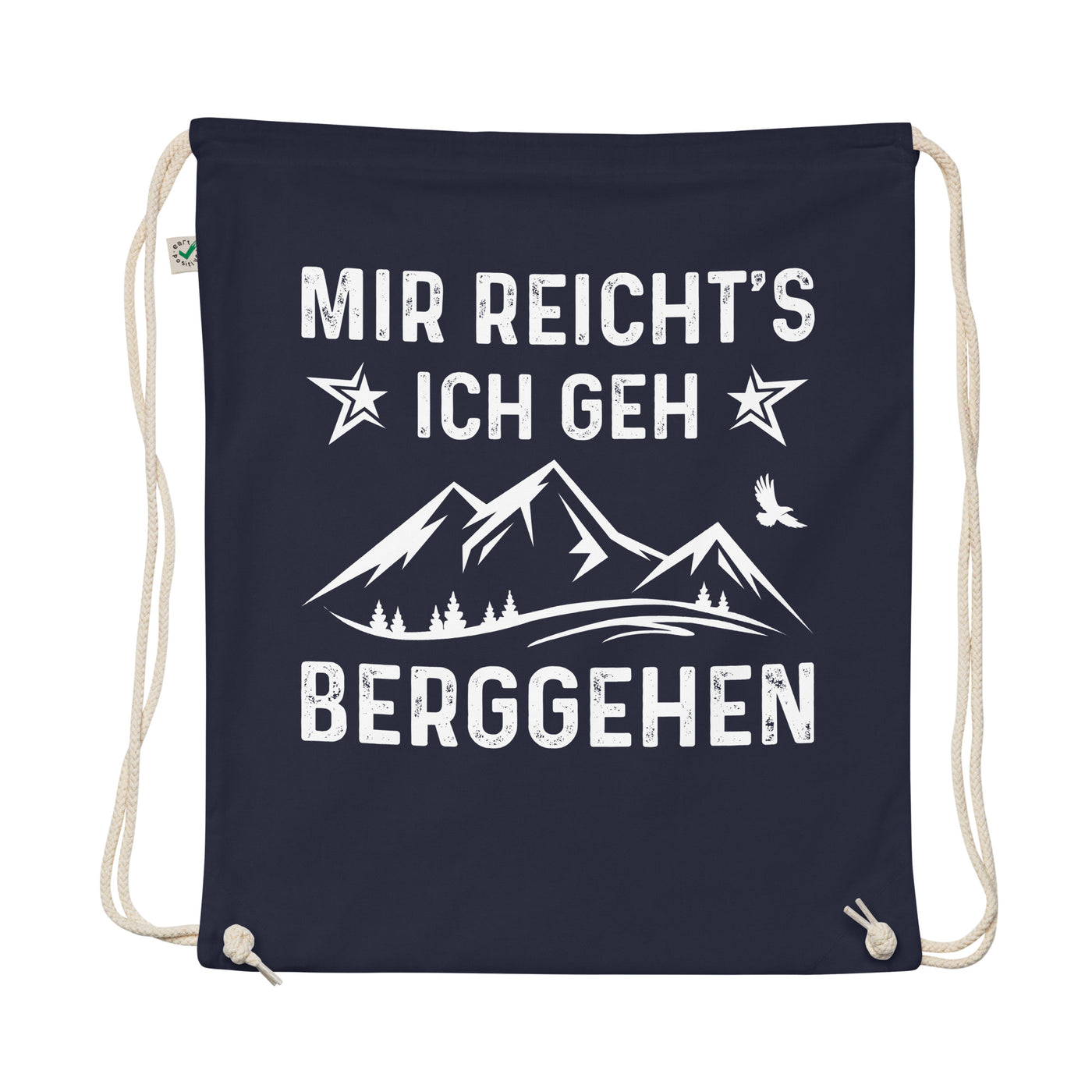 Mir Reicht'S Ich Gen Berggehen - Organic Turnbeutel berge