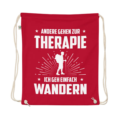 Andere Gehen Zur Therapie Ich Gen Einfach Wandern - Organic Turnbeutel wandern