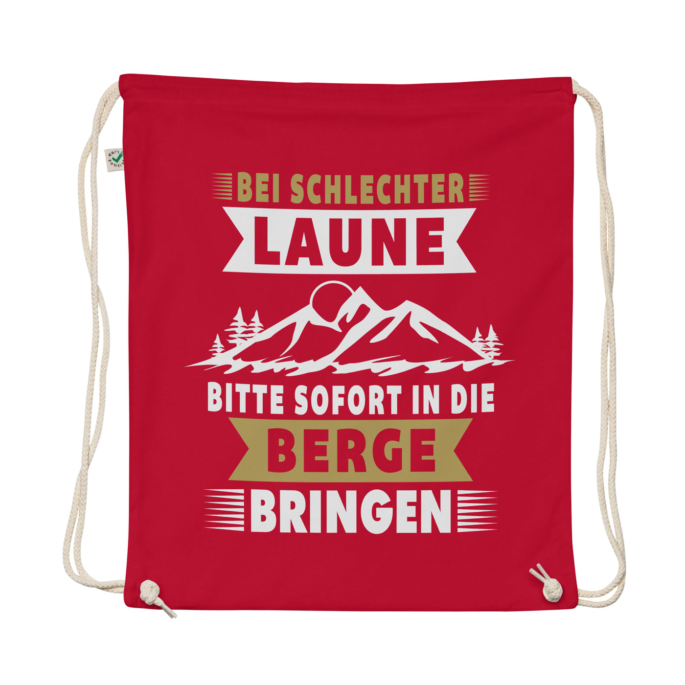 Bitte Sofort In Die Berge Bringen - Organic Turnbeutel berge wandern