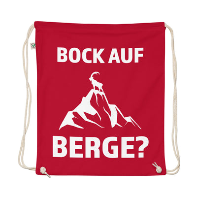 Bock Auf Berge - Organic Turnbeutel berge