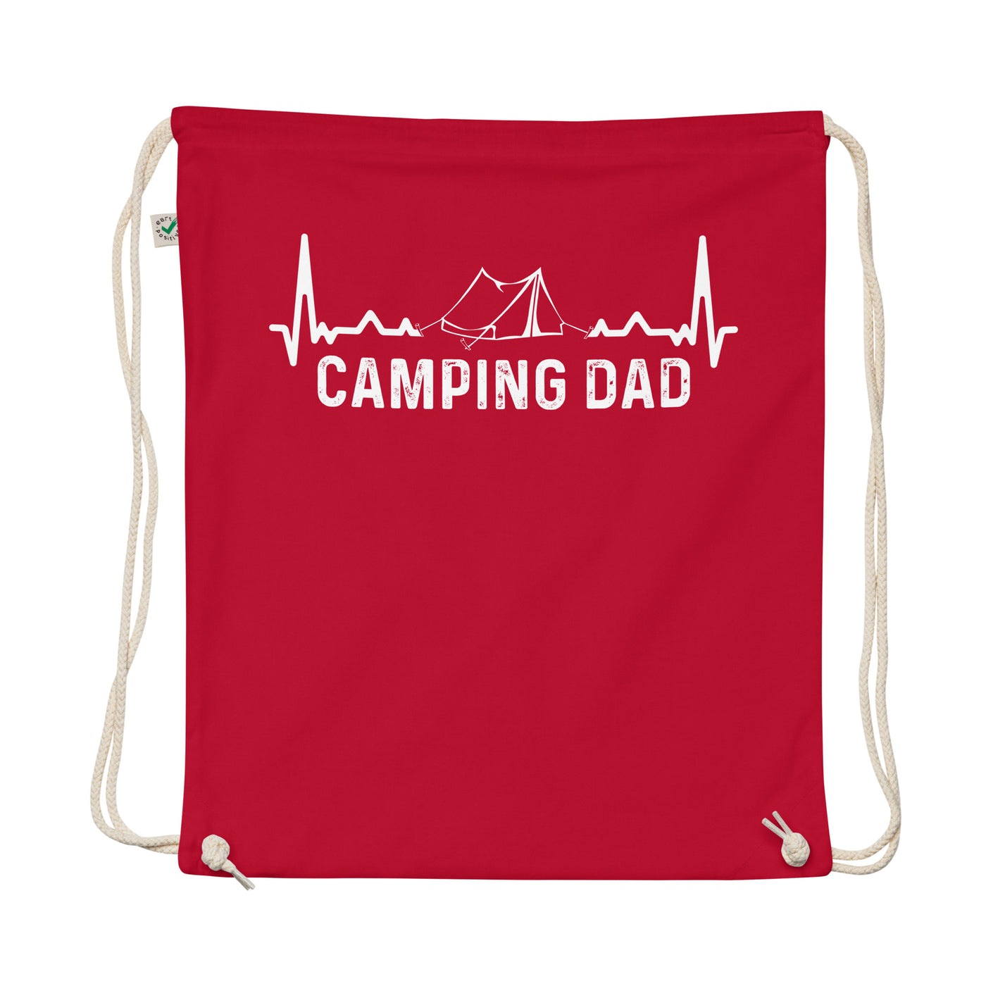 Camping Dad 5 - Organic Turnbeutel camping