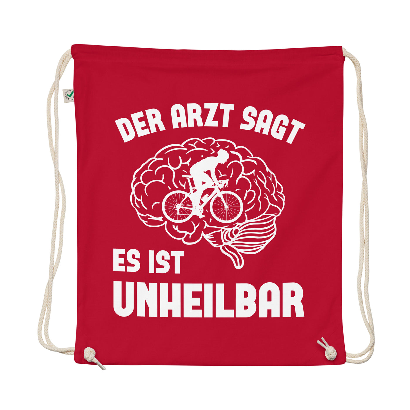 Der Arzt Sagt Es Ist Unheilbar 1 - Organic Turnbeutel fahrrad