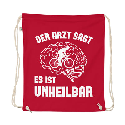 Der Arzt Sagt Es Ist Unheilbar 1 - Organic Turnbeutel fahrrad