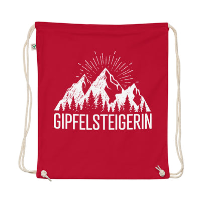 Die Gipfelsteigerin - Organic Turnbeutel berge klettern wandern