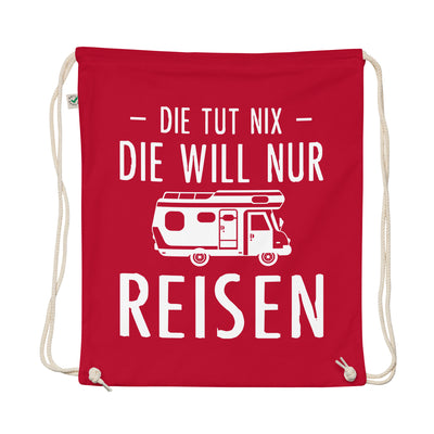 Die Tut Nix Die Will Nur Reisen - Organic Turnbeutel camping