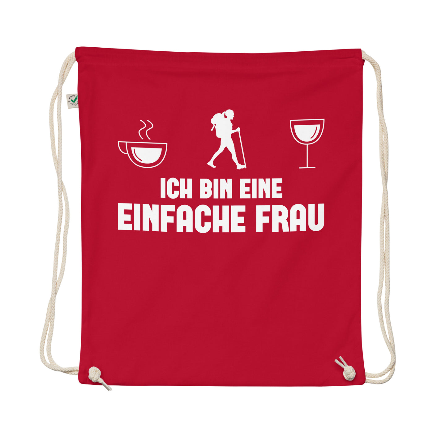 Ich Bin Eine Einfache Frau - Organic Turnbeutel wandern