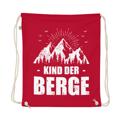 Kind Der Berge - Organic Turnbeutel berge