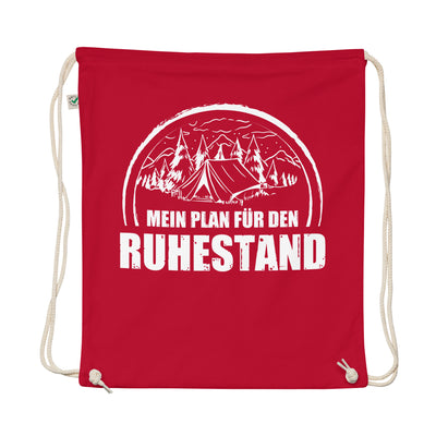 Mein Plan Fur Den Ruhestand 1 - Organic Turnbeutel camping