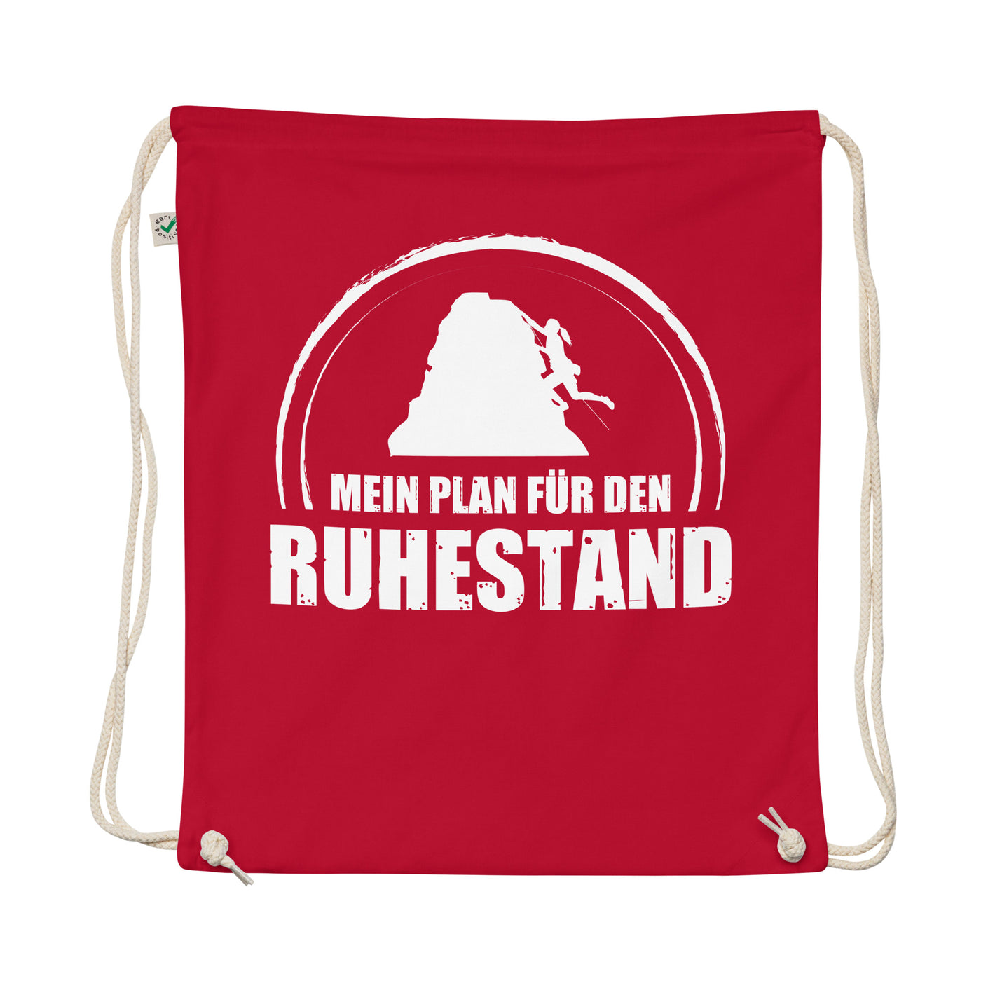 Mein Plan Fur Den Ruhestand 1 - Organic Turnbeutel klettern