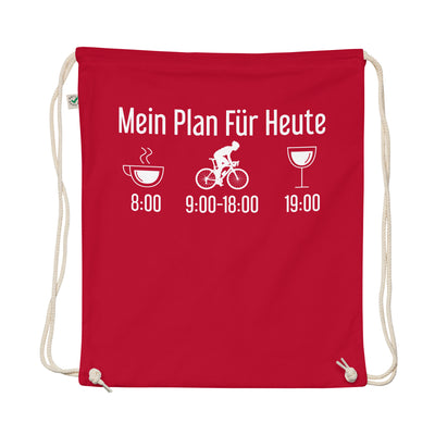 Mein Plan Für Heute 1 - Organic Turnbeutel fahrrad