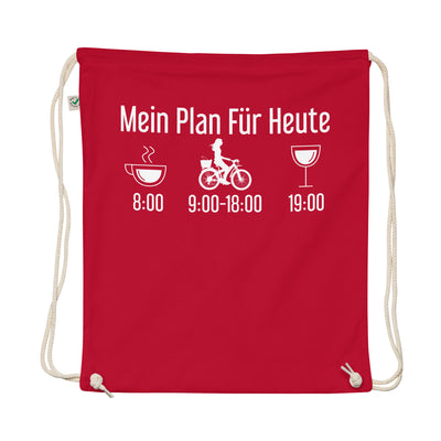 Mein Plan Für Heute 2 - Organic Turnbeutel fahrrad