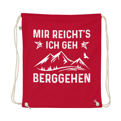 Mir Reicht'S Ich Gen Berggehen - Organic Turnbeutel berge