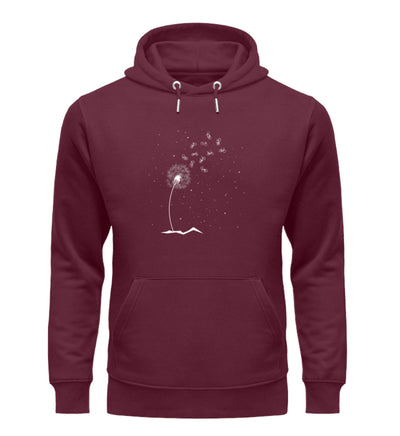 Pusteblume Fahrräder - Unisex Premium Organic Hoodie fahrrad mountainbike Weinrot