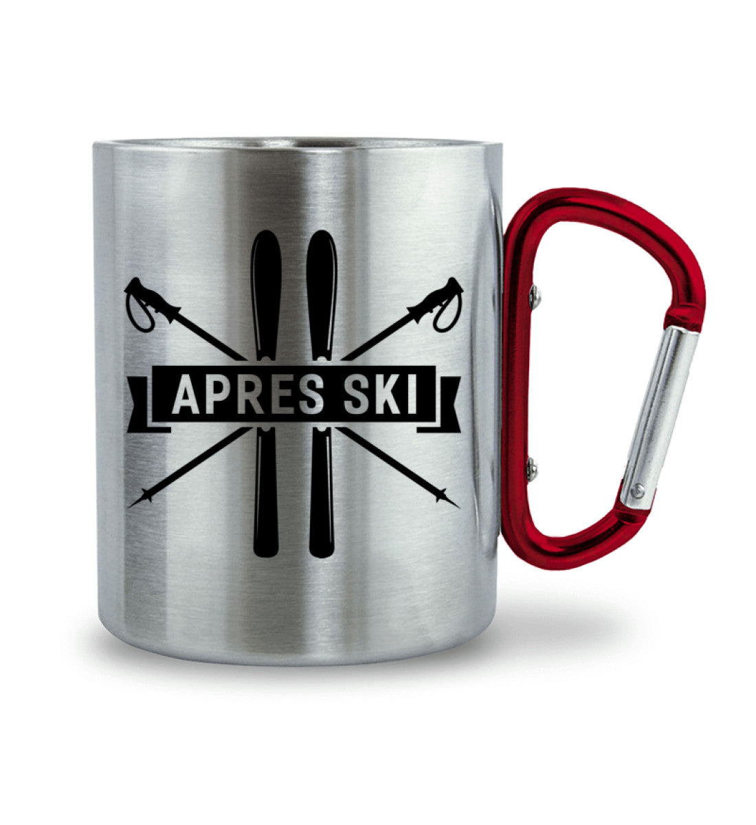 Apres Ski - Karabiner Tasse ski 330ml