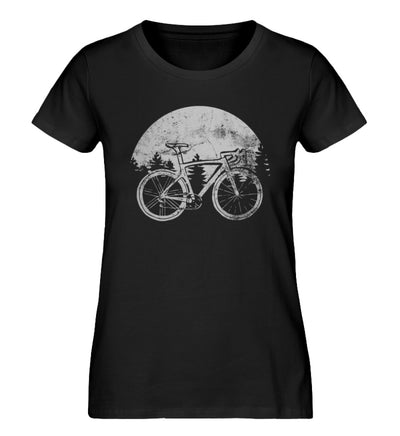 Fahrrad vintage - Damen Organic T-Shirt fahrrad Schwarz