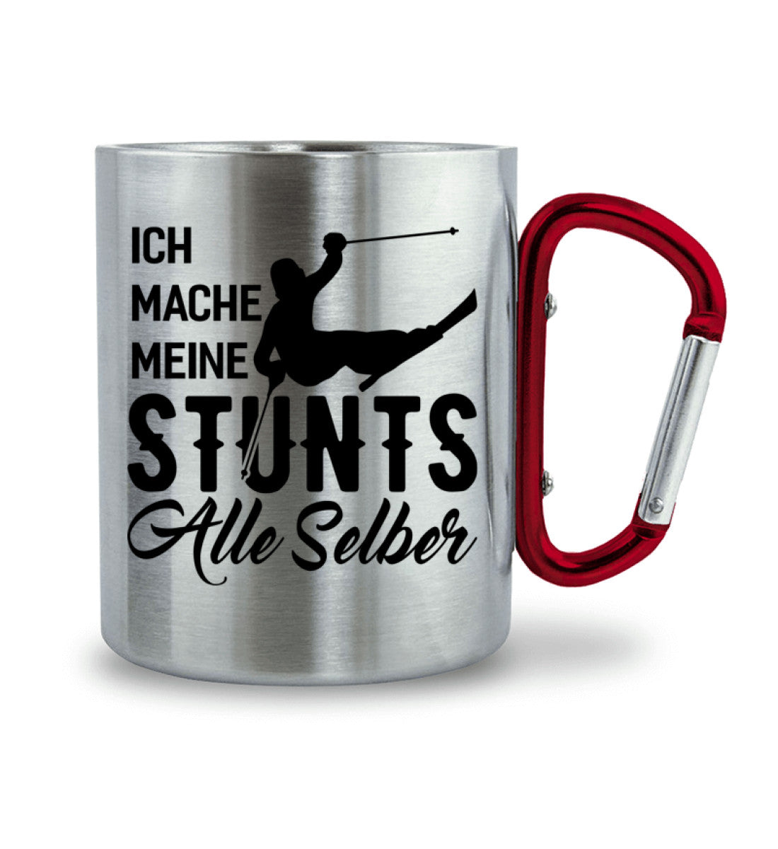 Ich mache meine Stunts alle selber - Karabiner Tasse ski 330ml