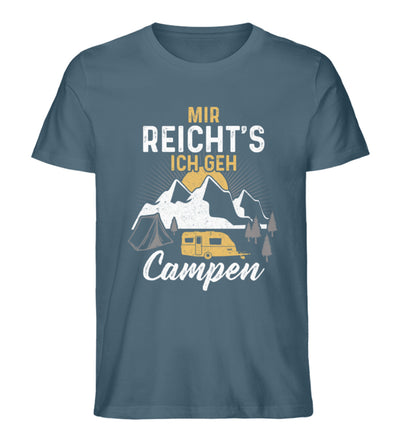 Mir reichts ich geh Campen - Herren Premium Organic T-Shirt camping Stargazer