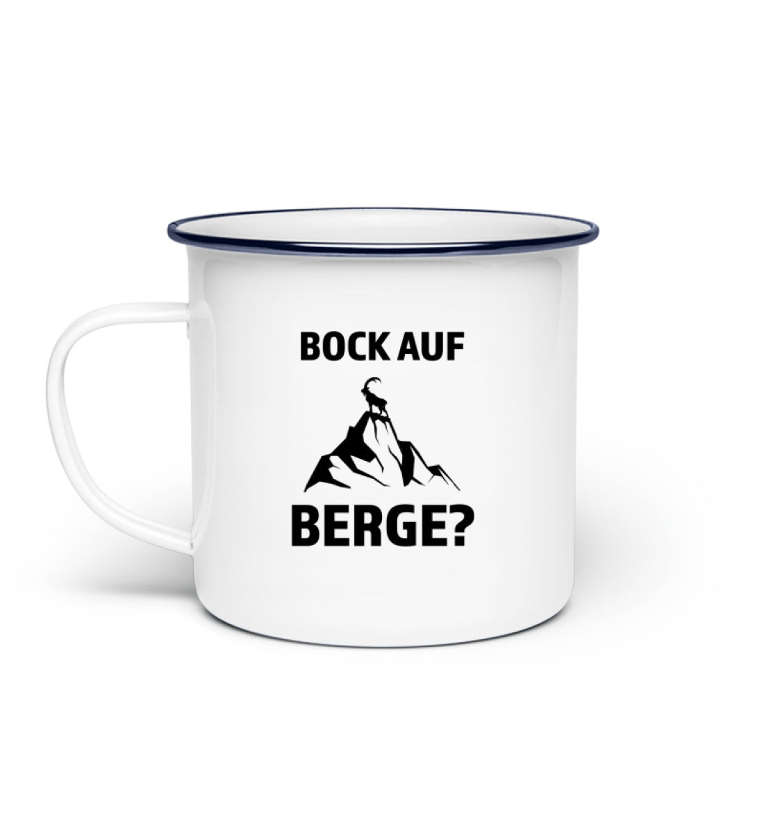 Bock auf Berge - Emaille Tasse berge Default Title