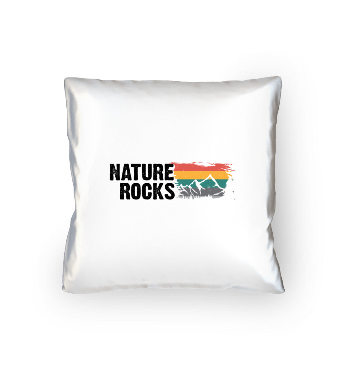 Nature Rocks - Kissen (40x40cm) berge camping mountainbike wandern Default Title