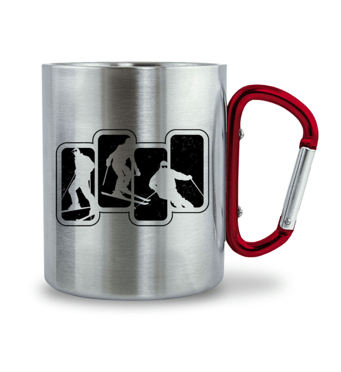 Skier Vintage - Karabiner Tasse ski 330ml