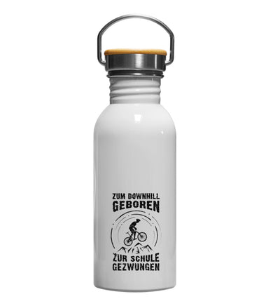 Zum Downhill geboren - Edelstahl Trinkflasche mountainbike Default Title