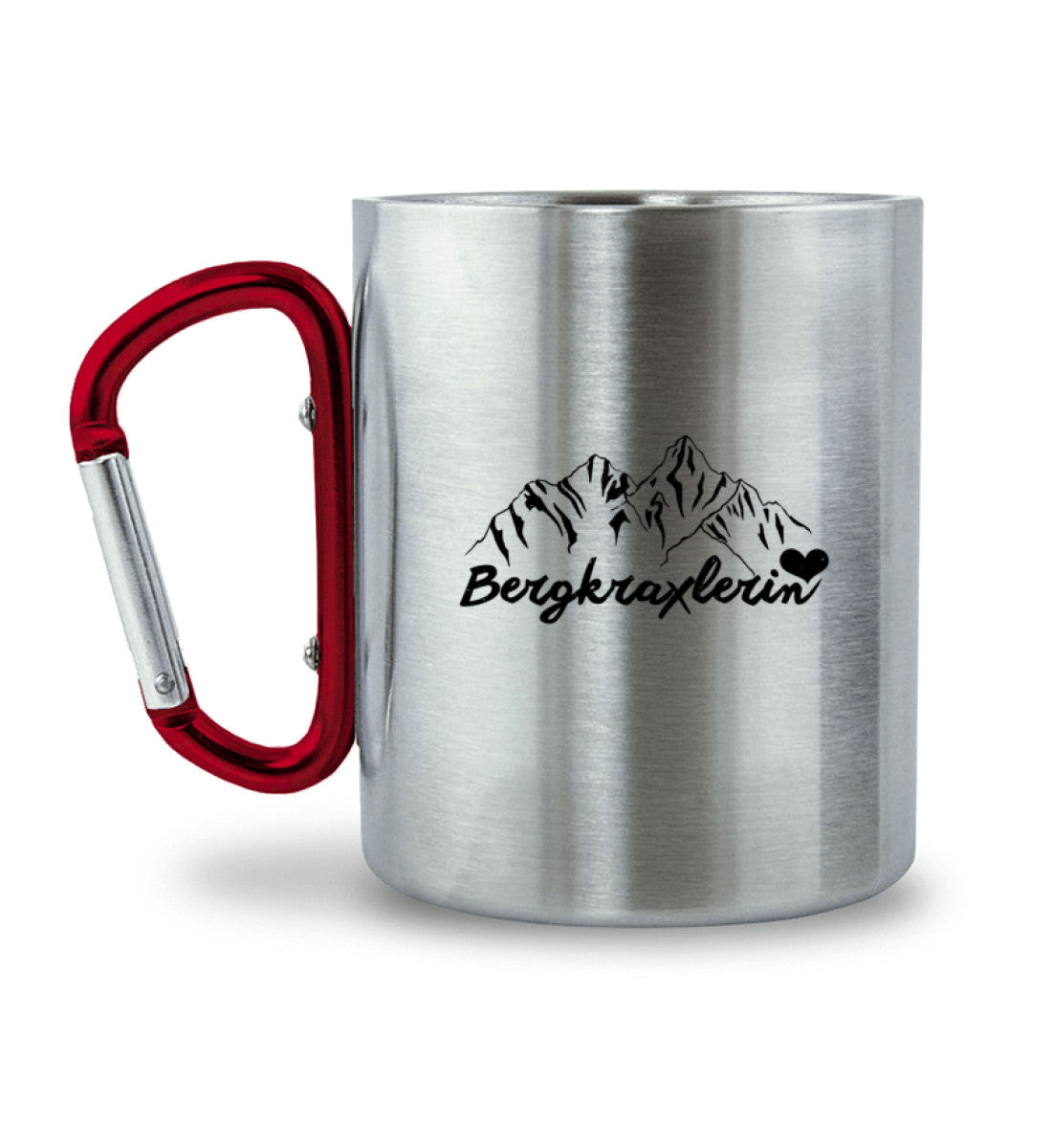 Bergkraxlerin - Karabiner Tasse berge wandern