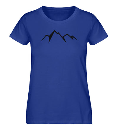 Bergwächterin - Damen Organic T-Shirt berge Royalblau