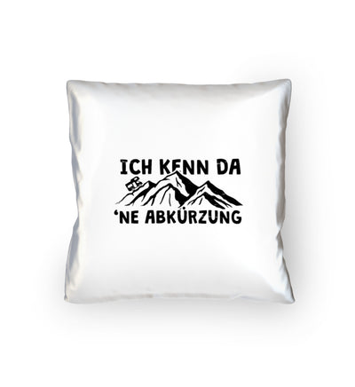 Ich kenn da ne Abkürzung - Wohnmobil - Kissen (40x40cm) camping mountainbike Default Title