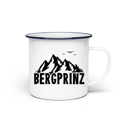 Bergprinz - Emaille Tasse berge