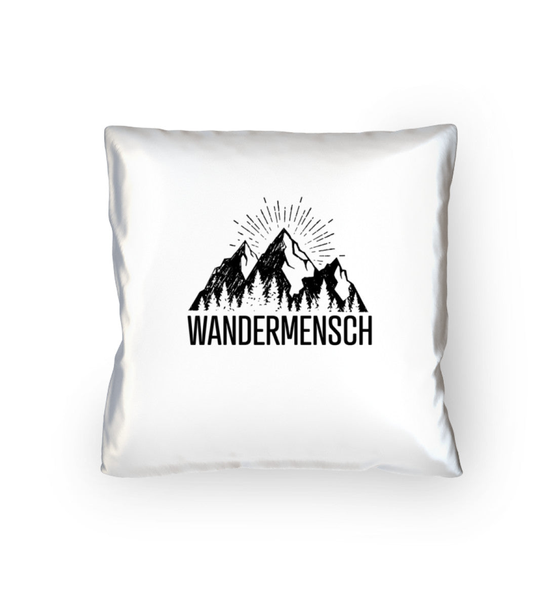 Der Wandermensch - Kissen (40x40cm) berge mountainbike wandern Default Title